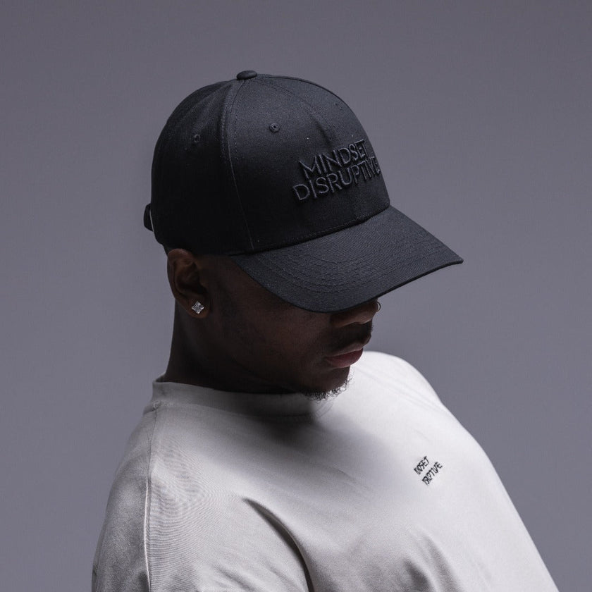 Gorra negra Mindset Disruptive