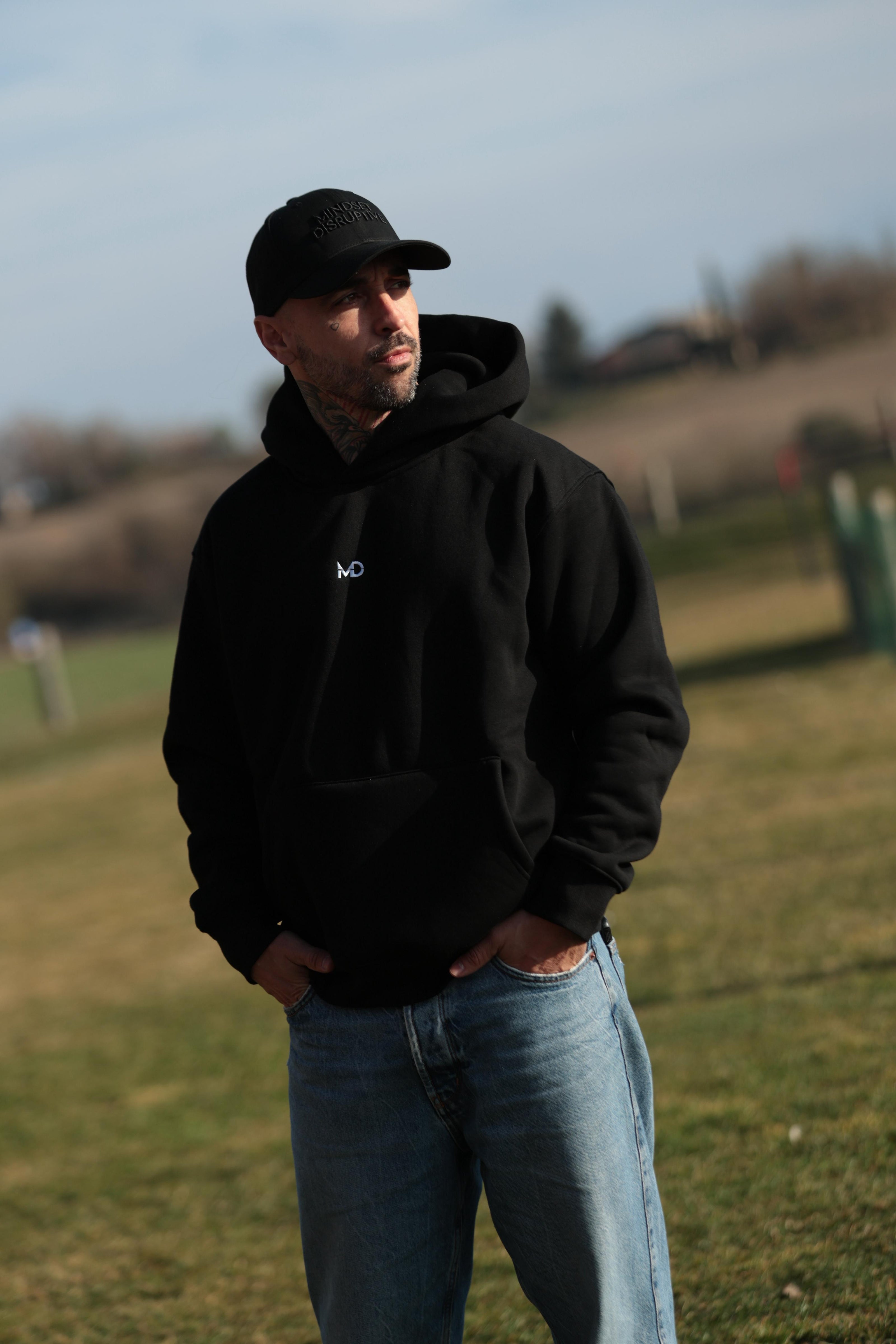 Sudadera Freedom Negra