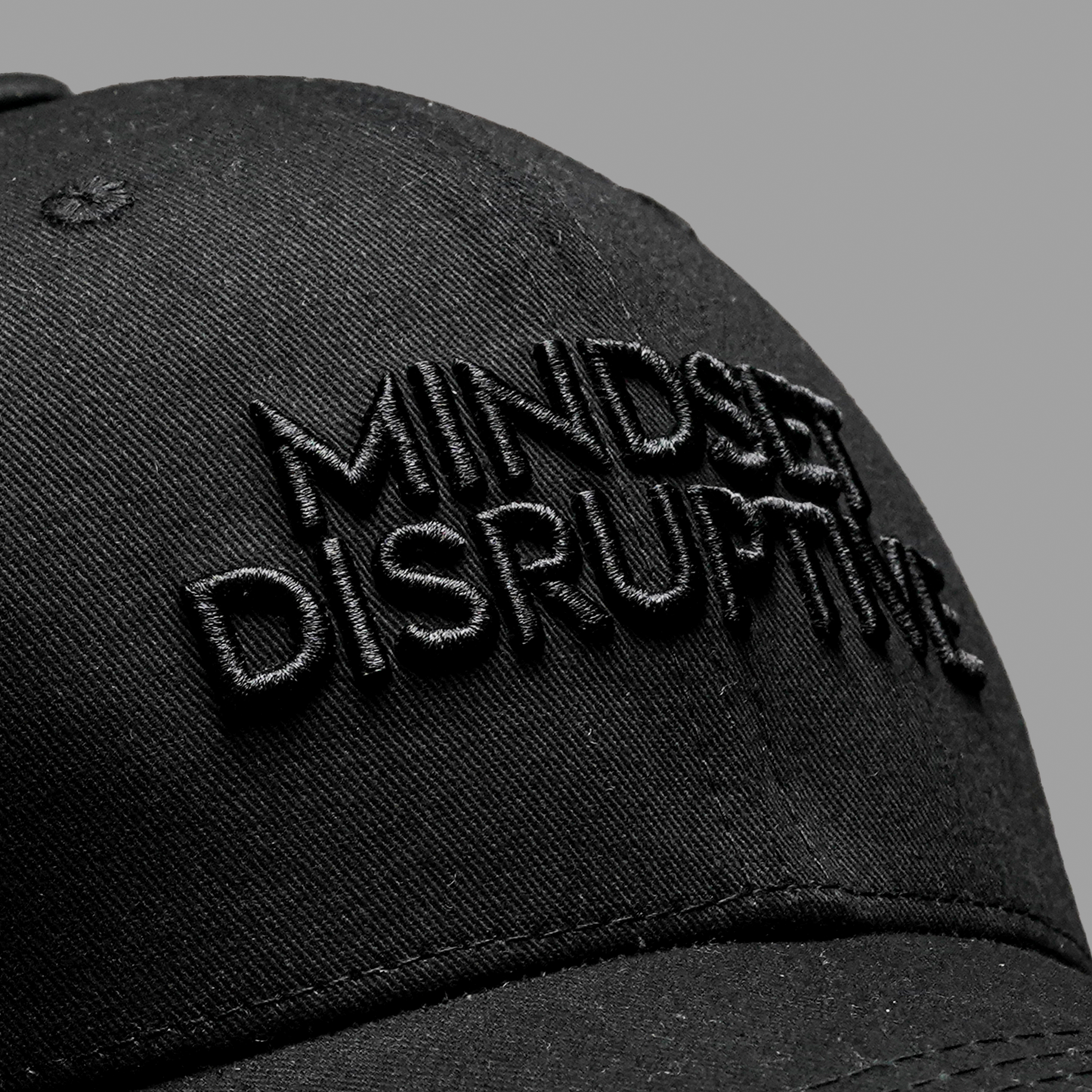 Gorra negra Mindset Disruptive