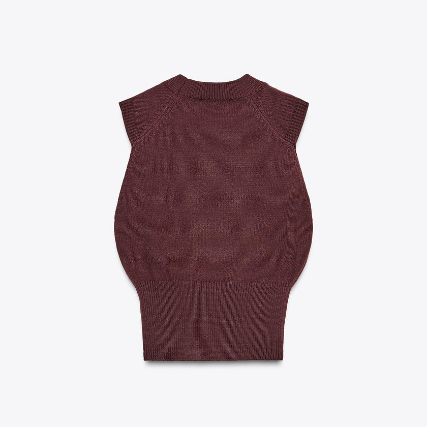 Top Sin Mangas Punto - Mujer