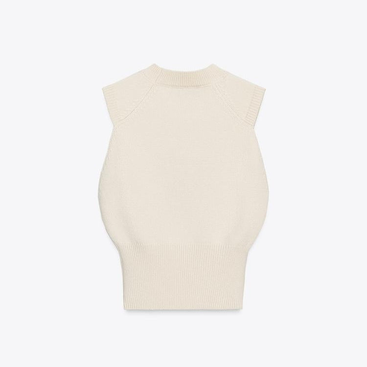 Top Sin Mangas Punto - Mujer