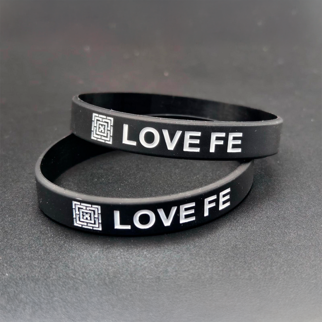 Pulsera goma Mindset - Love / Fe