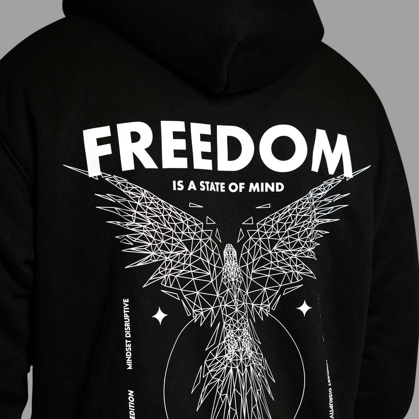 Sudadera Freedom Negra